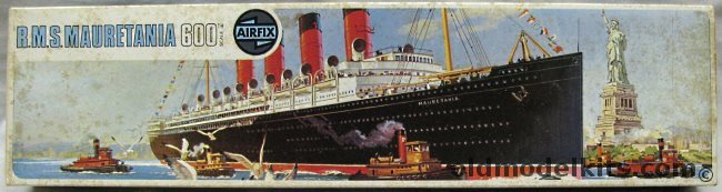 Airfix 1/600 RMS Mauretania Ocean Liner, 04207-1 plastic model kit